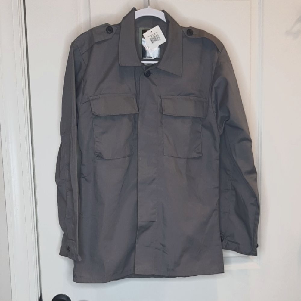 Militay Gray Tac Shirt Jacket